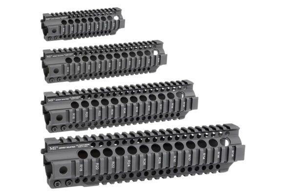 Midwest Industries AR 15 CRT Series Quad Rail Handguard AR15Discounts