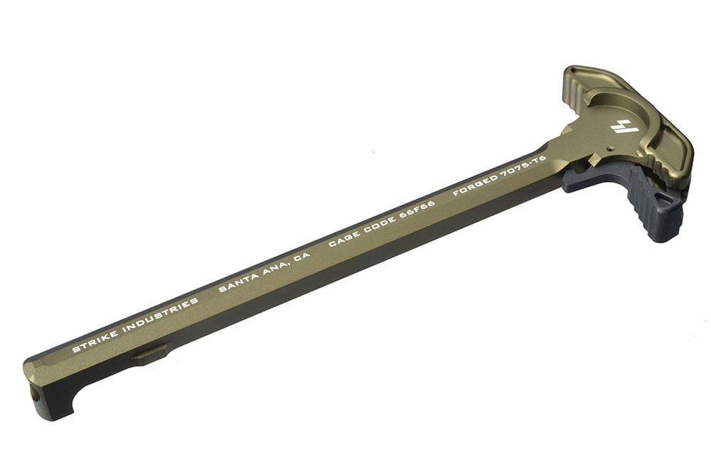 Strike Industries Extended Latch Charging Handle - FDE