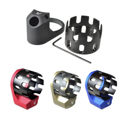 AR-15 Enhanced Castle Nut & Extended QD End Plate
