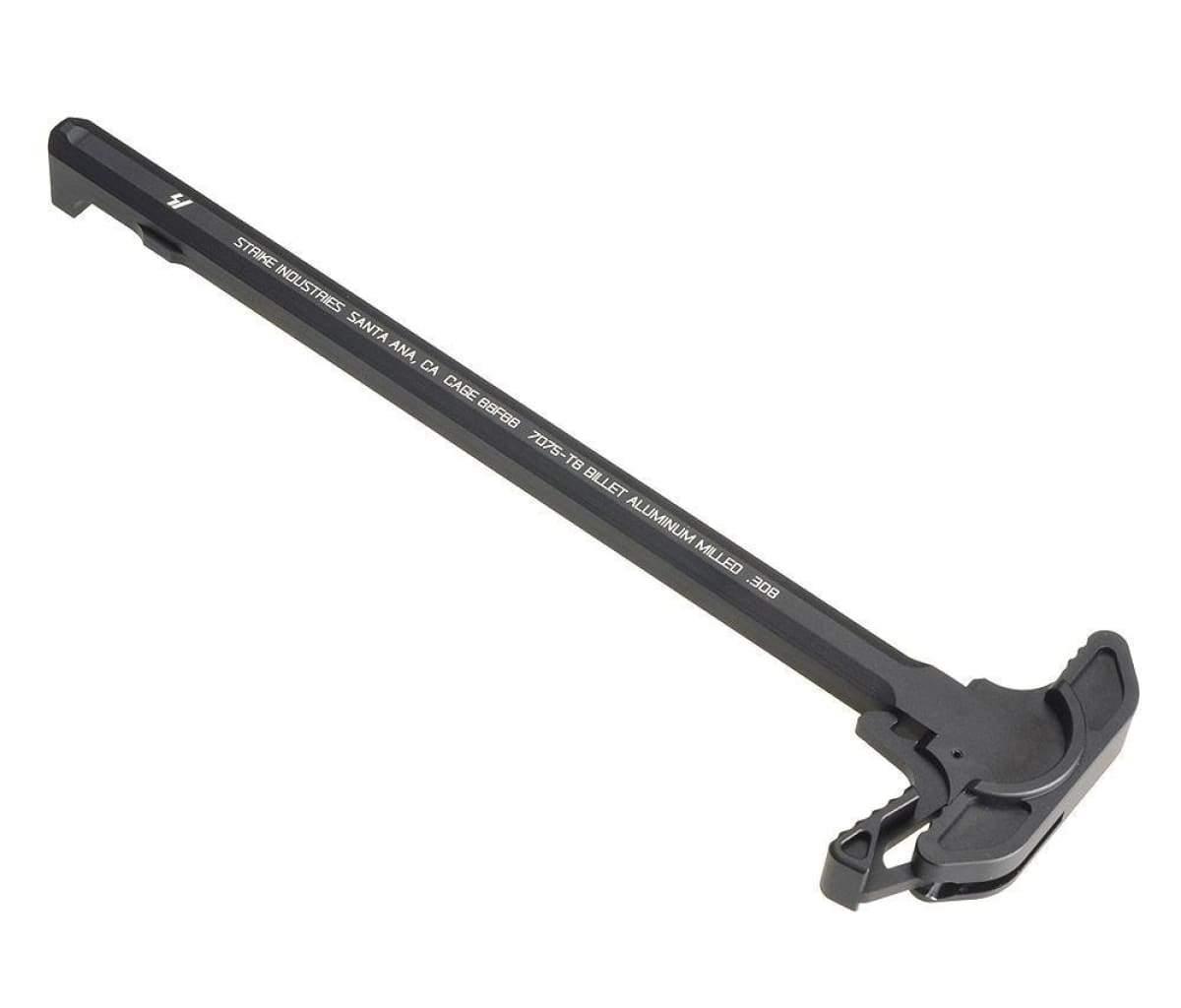 Strike Industries Extended Latch Charging Handle for AR-10 / .308 - Black
