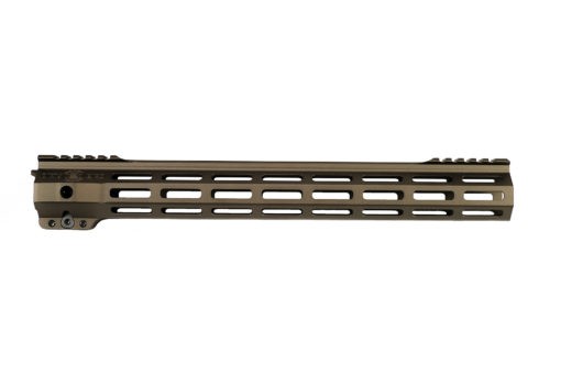 Dirty Bird AR-15 SMRS Handguard - Slim M-LOK Rail System - Midnight Bronze, 15" - AR15 Discounts