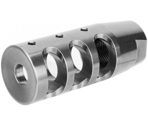 9mm 1/2-28 TPI Compact Muzzle Brake - SS - AR15 Discounts