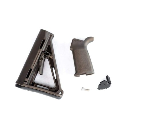 Magpul MOE Mil-Spec Stock and Grip - Midnight Bronze - AR15 Discounts