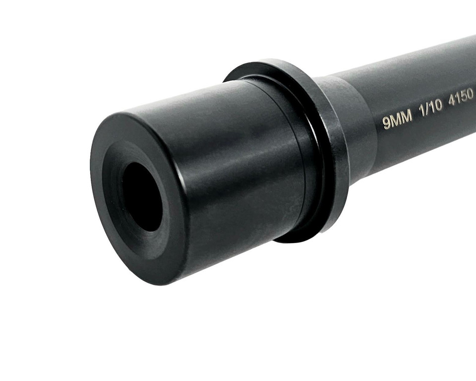 8.3" 9mm Straight Profile QPQ Nitride Barrel 1:10 Twist