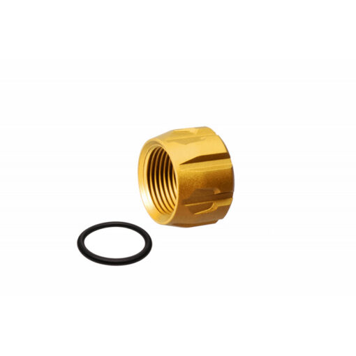 AR15 Discounts Strike Industries 9MM Barrel Cover Thread Protector - Titanium - $13.95 at AR15 Discounts