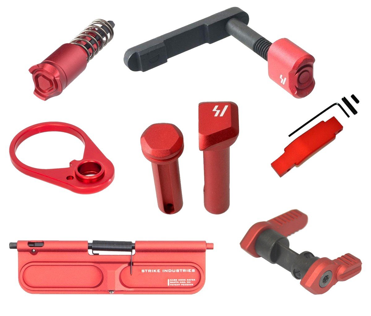 AR15 Accent Parts Kit Red AR15Discounts