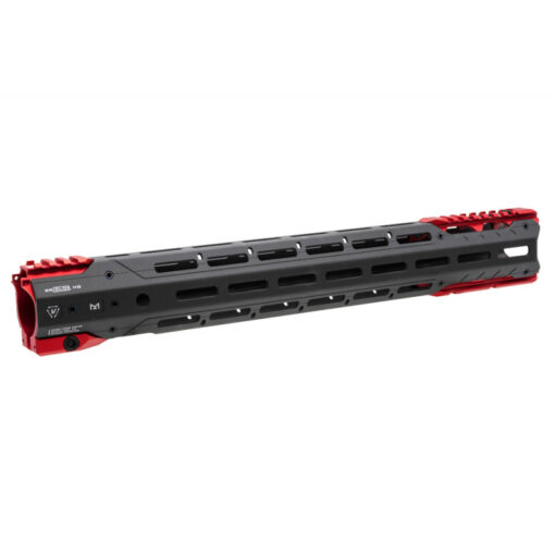 Strike Industries GRIDLOK M-LOK Handguard Assembly - 17", Red - AR15 Discounts