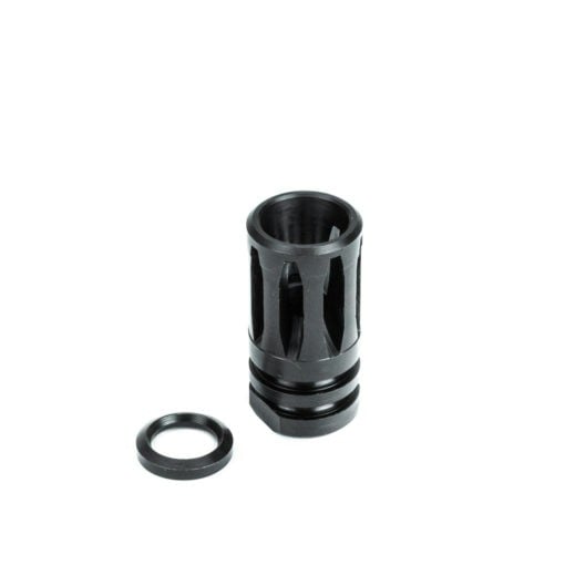NBS 9mm 1/2-28 A2 Birdcage Flash Hider - 