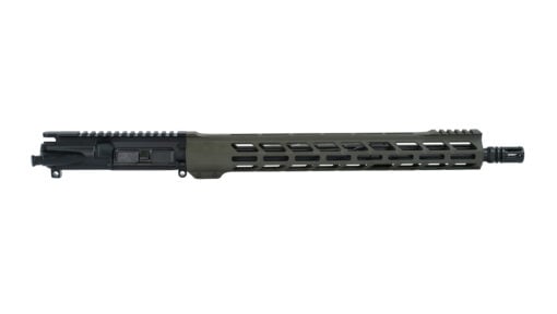 NBS 16" 5.56 Gov / SOCOM Midlength M-LOK Upper Assembly - OD Green - AR15 Discounts