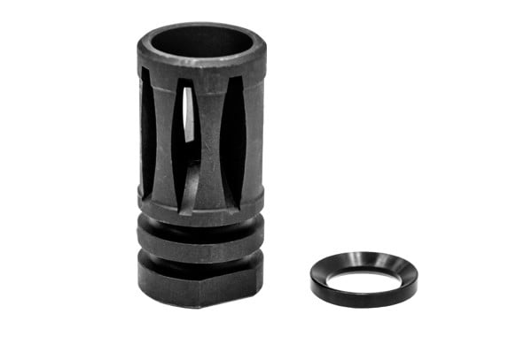 UTG Standard AR-15 A2 Flash Hider, Matte Black, 1/2