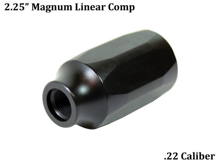 Kaw Valley Precision 3.25" Magnum Linear Compensator – Black, 5/8x24 Thread (KVP-MAG-3251)