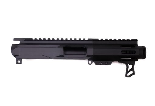 NBS 4" Slick Side Billet 9mm Nitride Pistol M-LOK Upper Assembly - AR15 Discounts