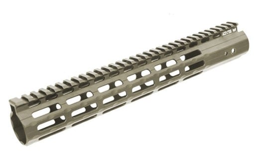 UTG PRO M-LOK AR-15 Free Float Handguard - FDE - 13"