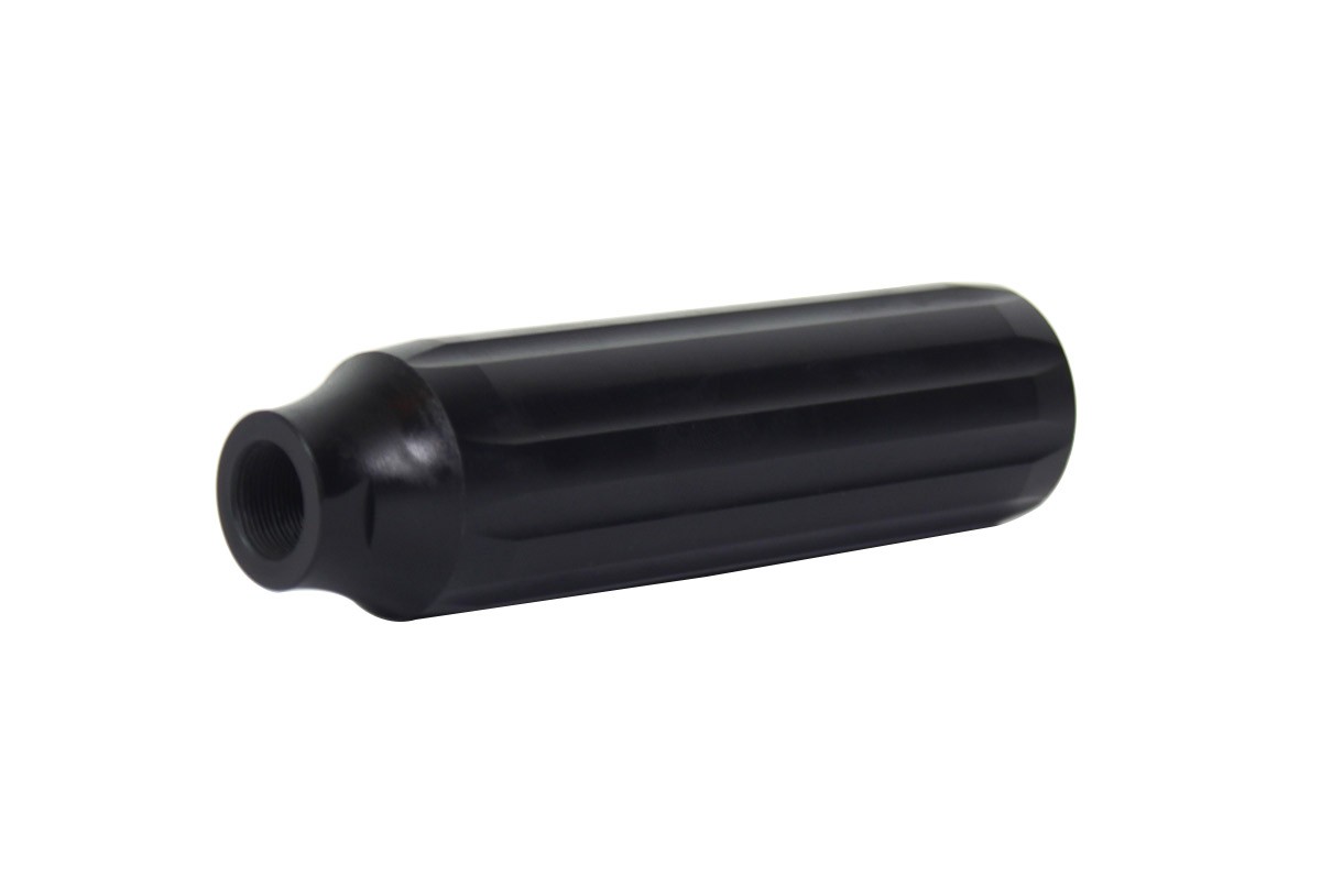 Precision XL Extra Long 4.5" 9mm Linear Comp 1/2x36 TPI Aluminum BLACK 