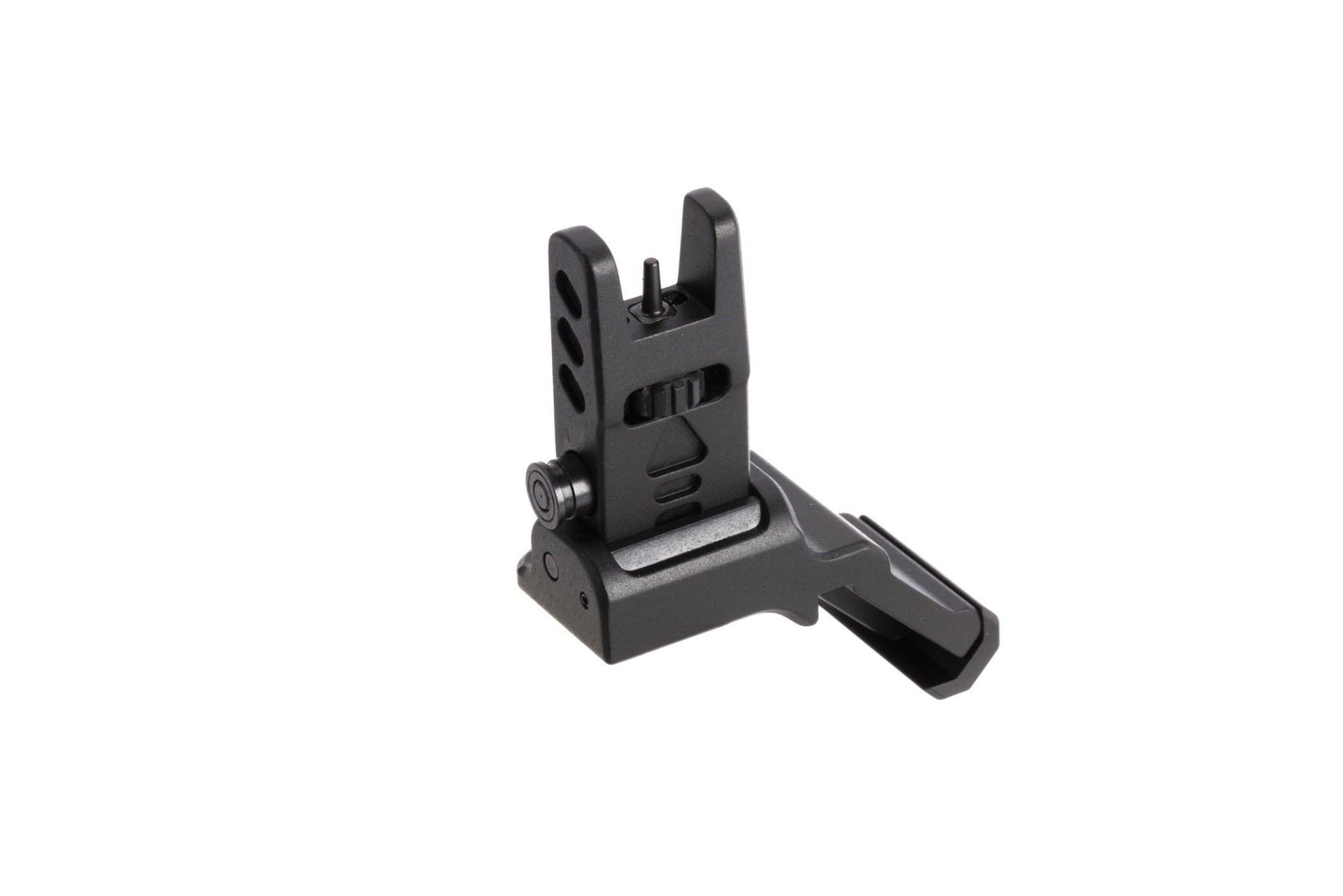 UTG 45 Degree Flip-up BUIS Sight Set Folding Iron Sights Picatinny Rail ...