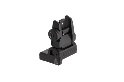 AR15 Discounts UTG ACCU-SYNC Spring-loaded AR-15 Flip-up Rear Sight, Black - $37.97 at AR15 Discounts