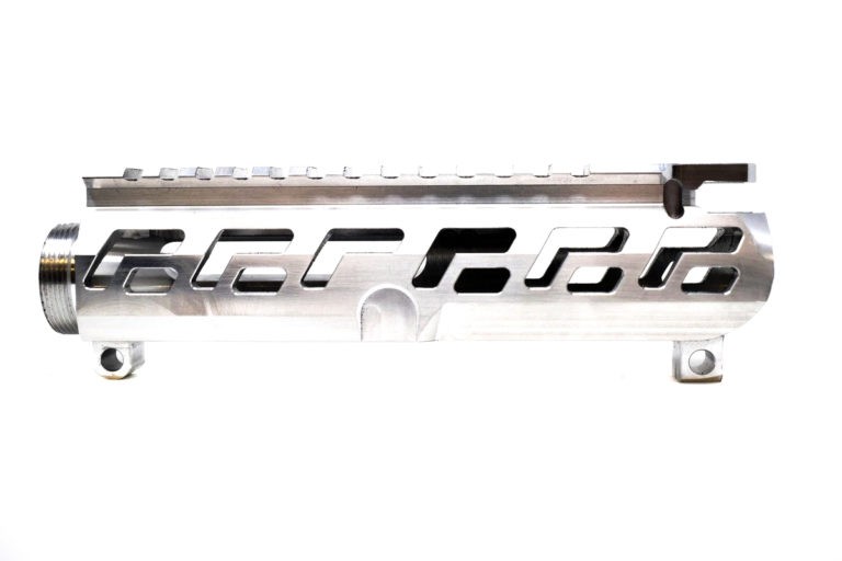 War Dog Industries Skeletonized Upper Receiver - Raw - AR15Discounts