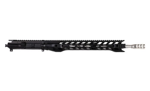 NBS 18" .223 Wylde Spiral Fluted 1:8 Fortis Night Rail Upper Assembly - 