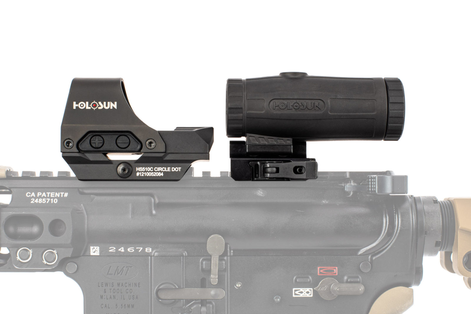 Holosun HS510C Red Dot & HM3X Magnifier Combo AR15Discounts