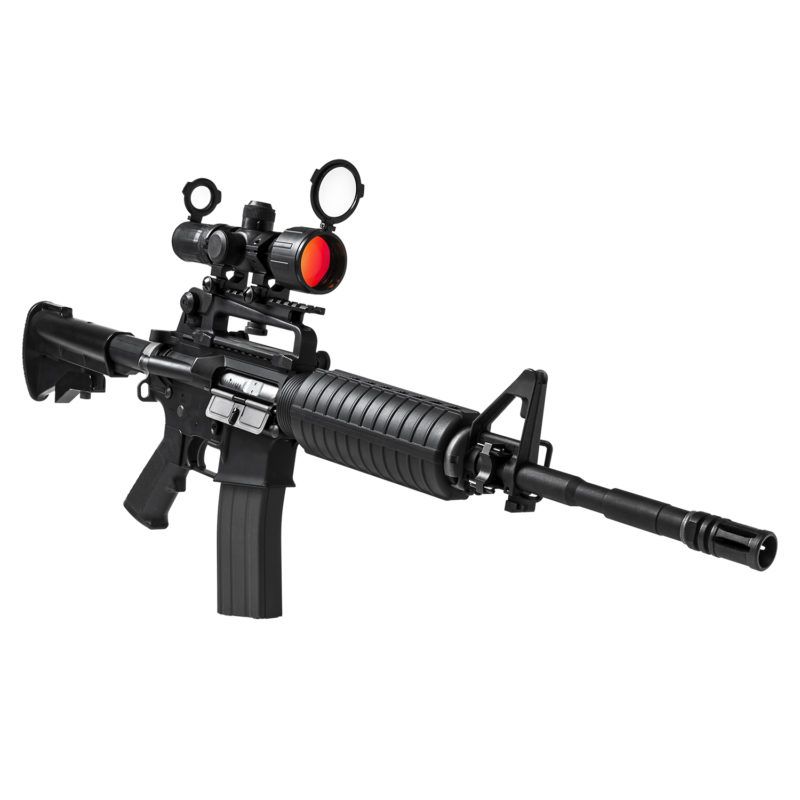 - NcSTAR AR Combo/Carry Handle Adapter/3-9X42 Rubber Compact Riflescope ...