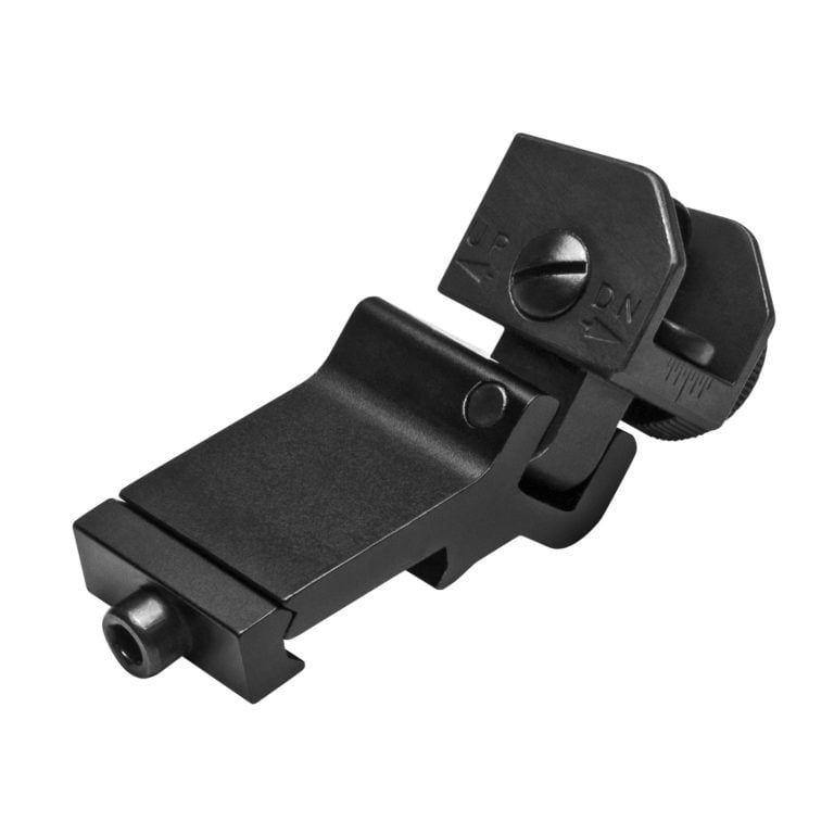 MAR45FLR - NcSTAR AR-15 45 Degree Offset Flip-Up Rear Sight - AR15Discounts