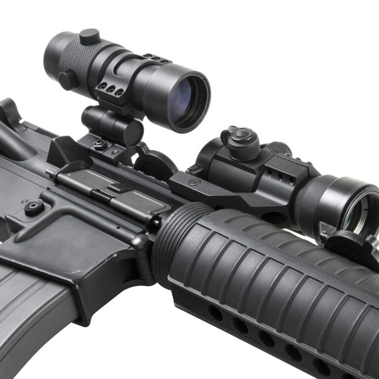 - NcSTAR 3X Magnifier w/Flip to Side QR Mount Magnification - AR15Discounts