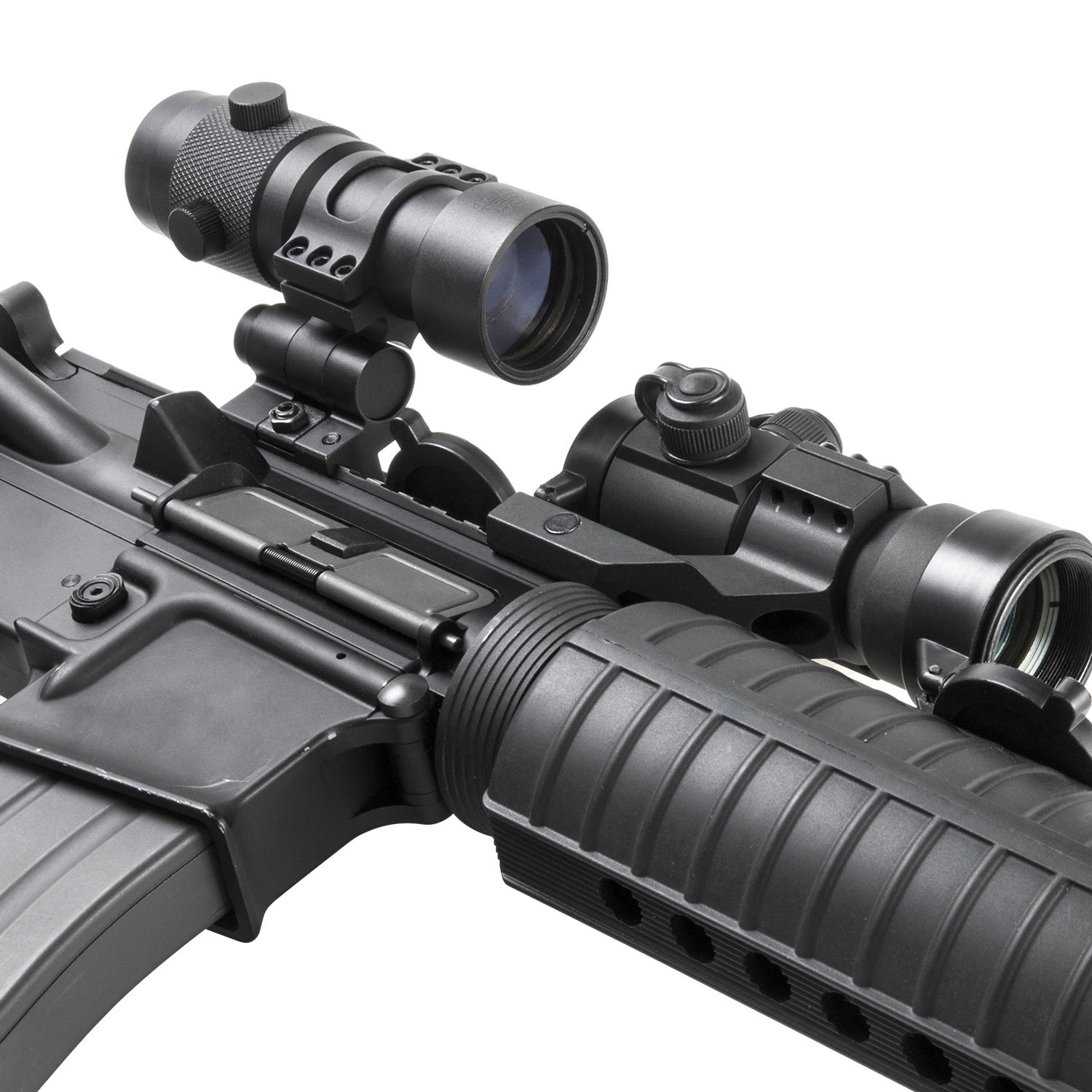 SMAG3XFLP - NcSTAR 3X Magnifier w/Flip to Side QR Mount 