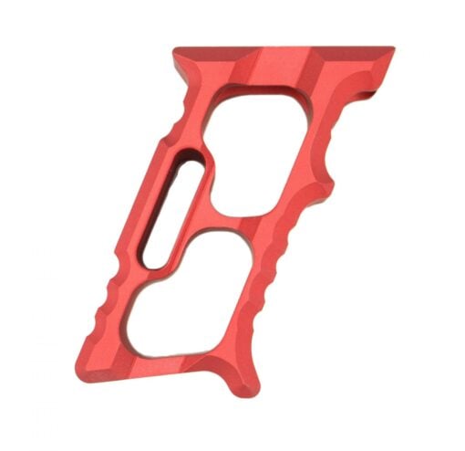 AR15 Discounts Tyrant Designs AR-15/10 HALO Mini M-LOK Vertical Foregrip - Red - $52.16 at AR15 Discounts