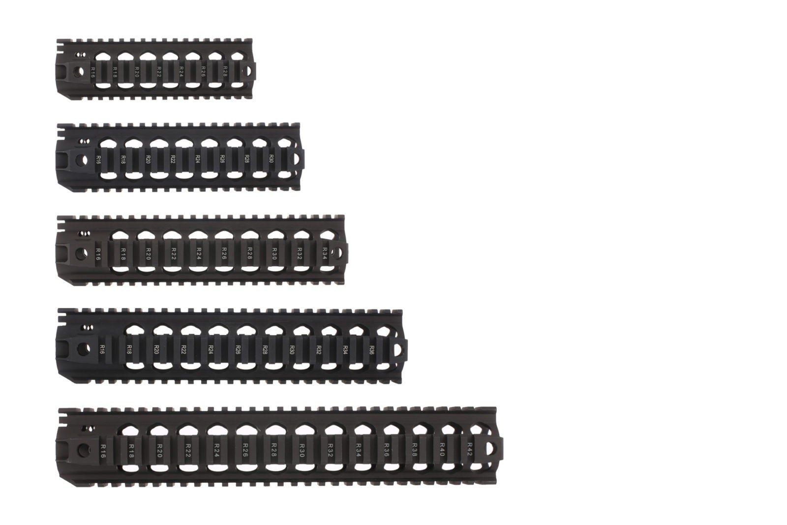 BCMGUNFIGHTER AR-15 Free Float Quad Rail - Black