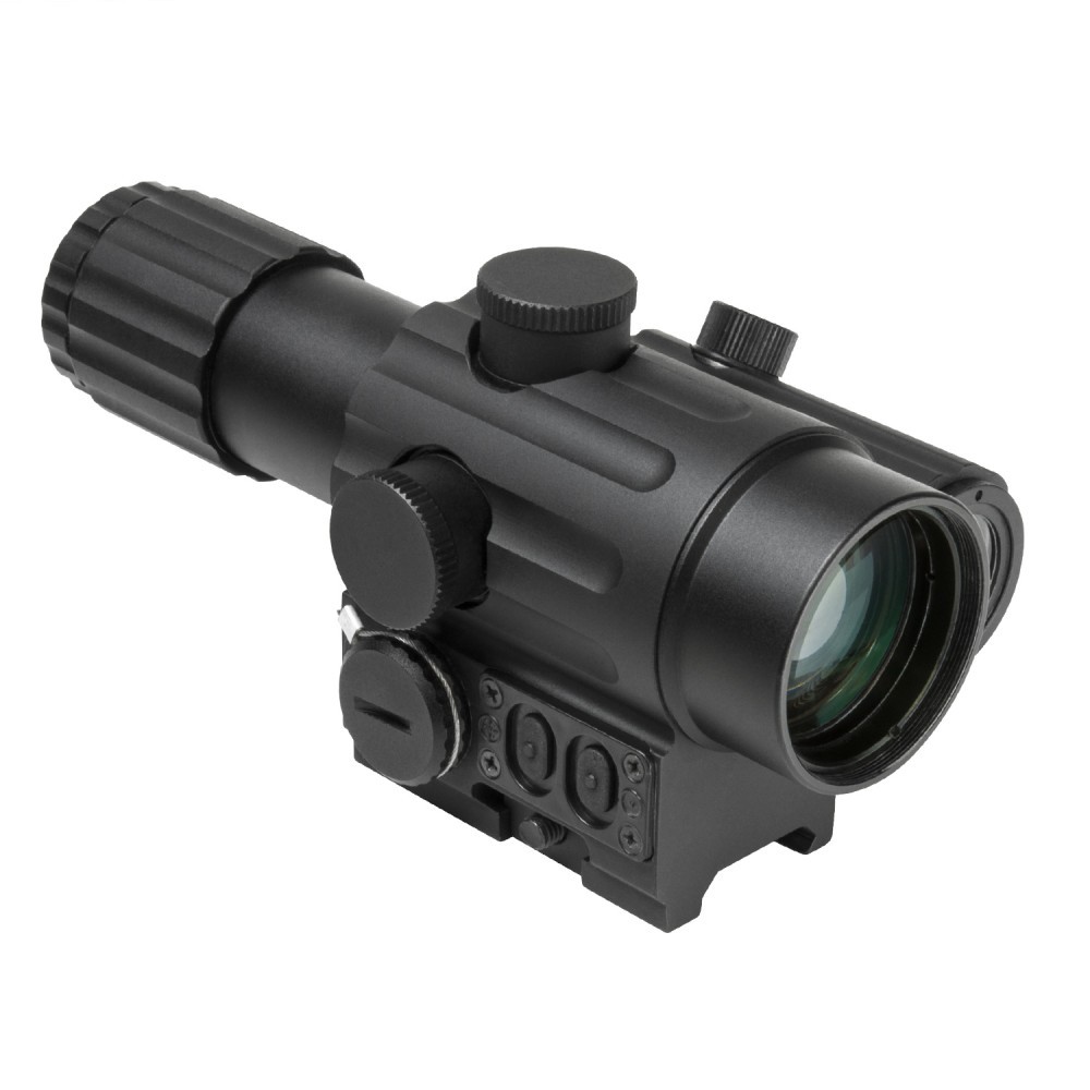 VISM Dual Urban Optic 4x32mm Scope w/ Offset Green Dot Sight - Left ...