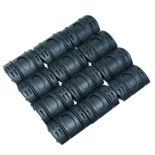 20mm NBS Rubber Rail Covers (12 Pack) - Black - AR15 Discounts