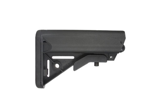 NBS SOPMOD Mil-Spec Adjustable AR-15 Stock w/ Battery Storage - Black
