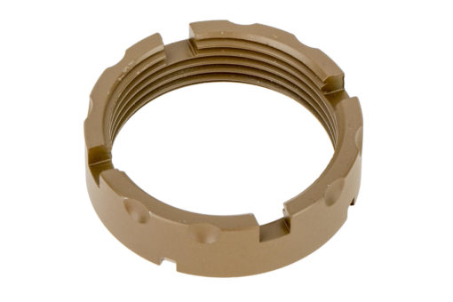 Forward Controls Design CNF Enhanced Castle Nut - FDE - AR15 Discounts