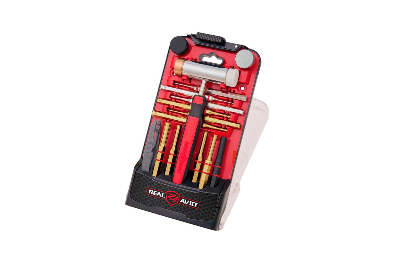 AVHPS-B - Real Avid Accu-Punch Hammer & Pin Punch Set - Brass ...