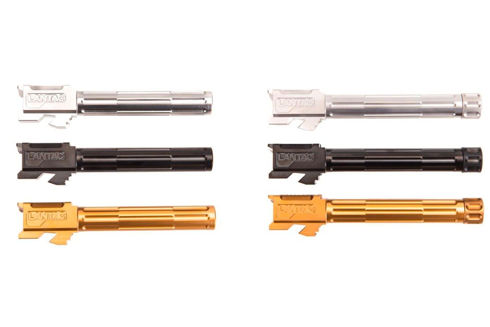 Lantac 9INE Fluted For Glock 17 Compatible Barrel