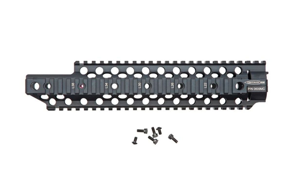 0609MC Centurion Arms C4 Quad Rail Handguard Midlength Cutout