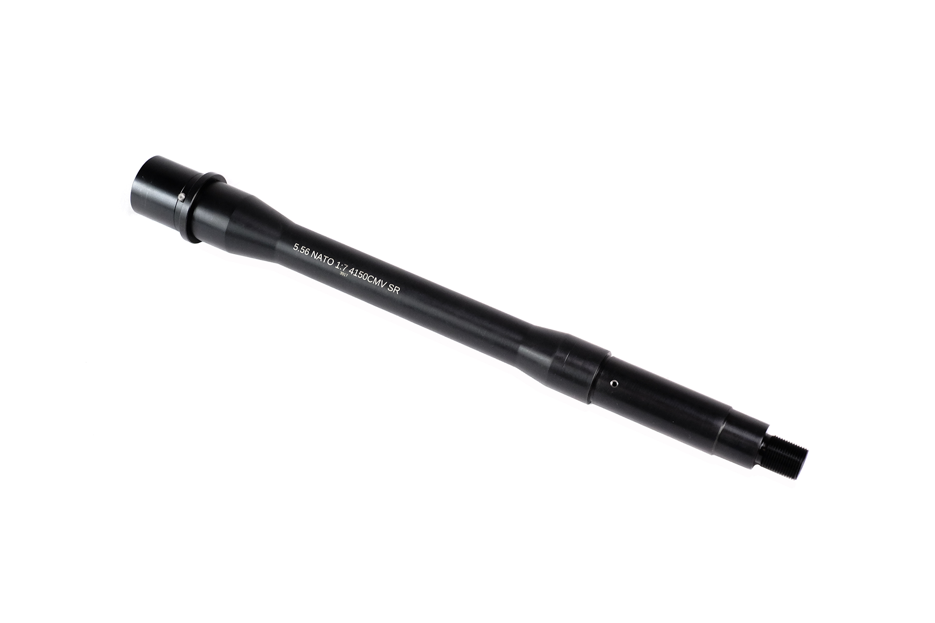 Unknown 10.5" 5.56 NATO 1:7 Twist 4150V Black Nitride Carbine Barrel