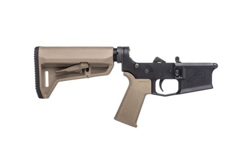 Aero Precision M4E1 Complete Lower Receiver w/ FDE MOE SL Grip & SL-K Carbine Stock - Anodized - 