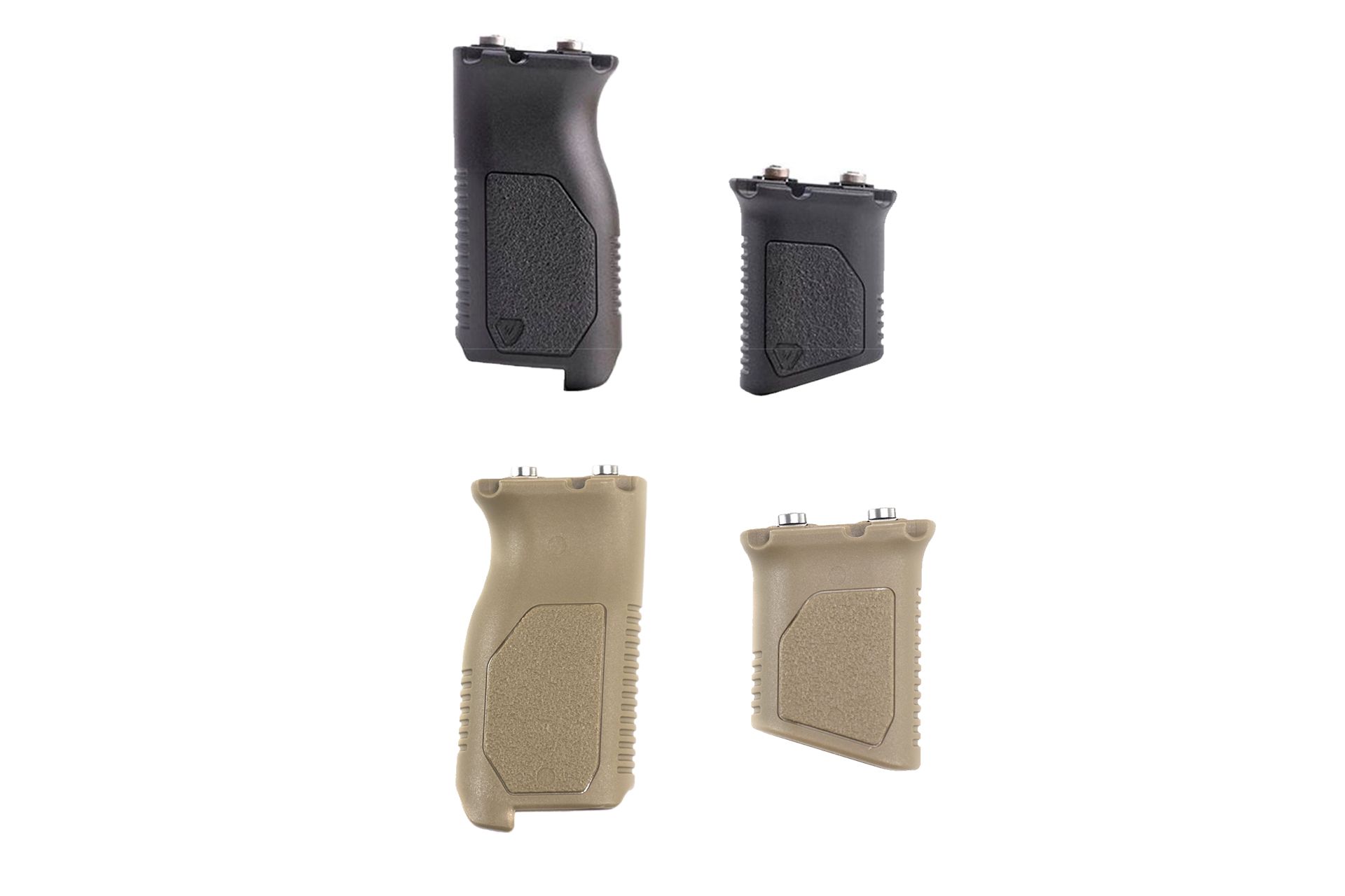Strike Industries Angled Vertical Grip With Cable Management Short M-LOK  Black [FC-793811764062] - Cheaper Than Dirt