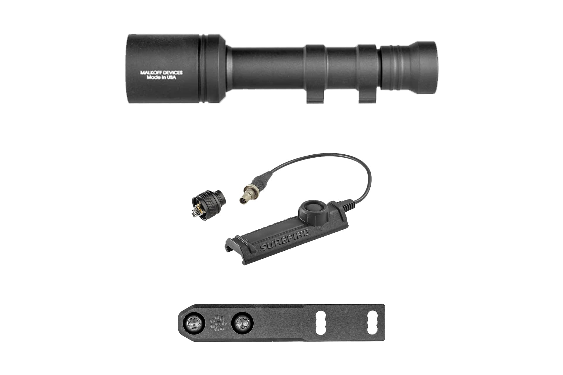【Athena】SUREFIRE KM2-C BK／Arisaka仕様 Arisaka Defense 600 Series IR Surefire KM2-C White/IR Scout Head