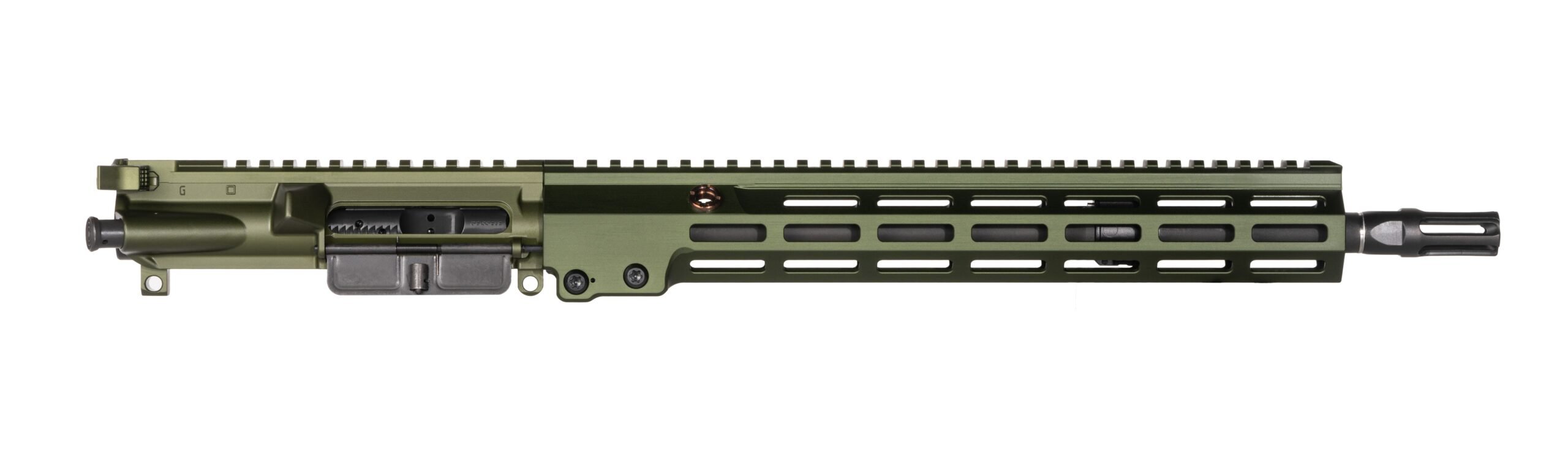 Geissele Automatics Duty AR-15 Complete Upper Receiver Midlength - OD Green - 14.5"