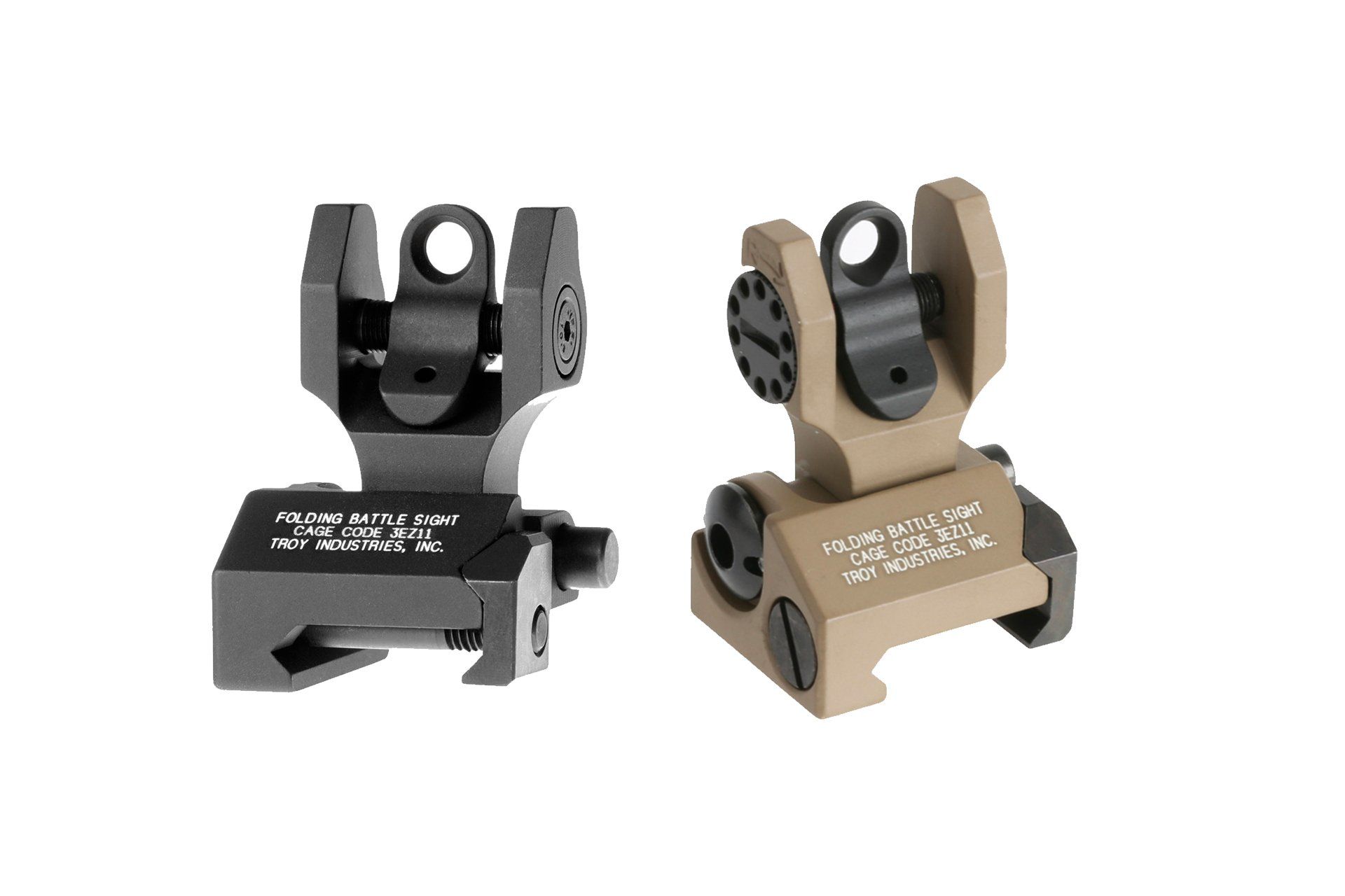 Troy Industries Folding Battle Sight - Rear - AR15Discounts