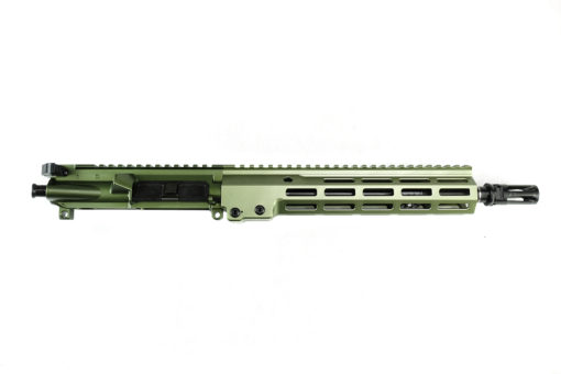 Geissele Automatics Duty AR-15 Complete Upper Receiver Carbine - 40mm Green - 11.5" -