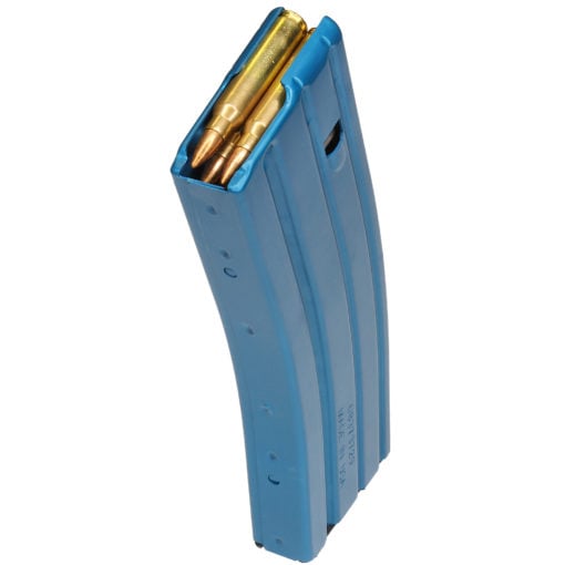 AR15 Discounts Duramag 5.56 30 Round Aluminum Magazine - Blue - $12.95 at AR15 Discounts