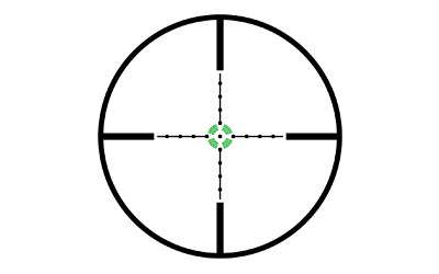 TRUGLO TRU-Brite 30 Series 1-6 X 24mm Dual-Color Illuminated-Reticle Rifle Scope w/ Mount