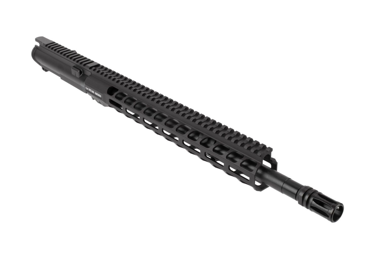 STAG15110102 Stag Arms AR15 16" Tactical Midlength LeftHanded Upper Assembly Black
