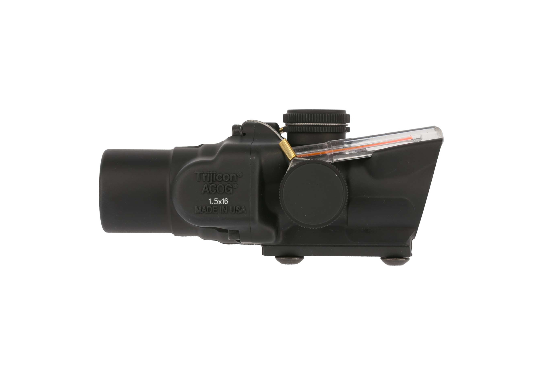 Trijicon ACOG 1.5x16S Low Compact Scope - Dual Illuminated Ring & Dot - Red