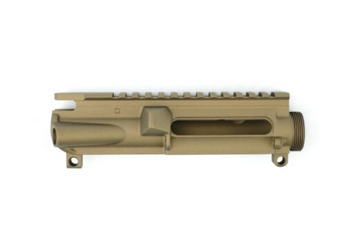 Dirty Bird AR-15 Stripped Upper Receiver - No Feedramps - Burnt Bronze - AR15 Discounts