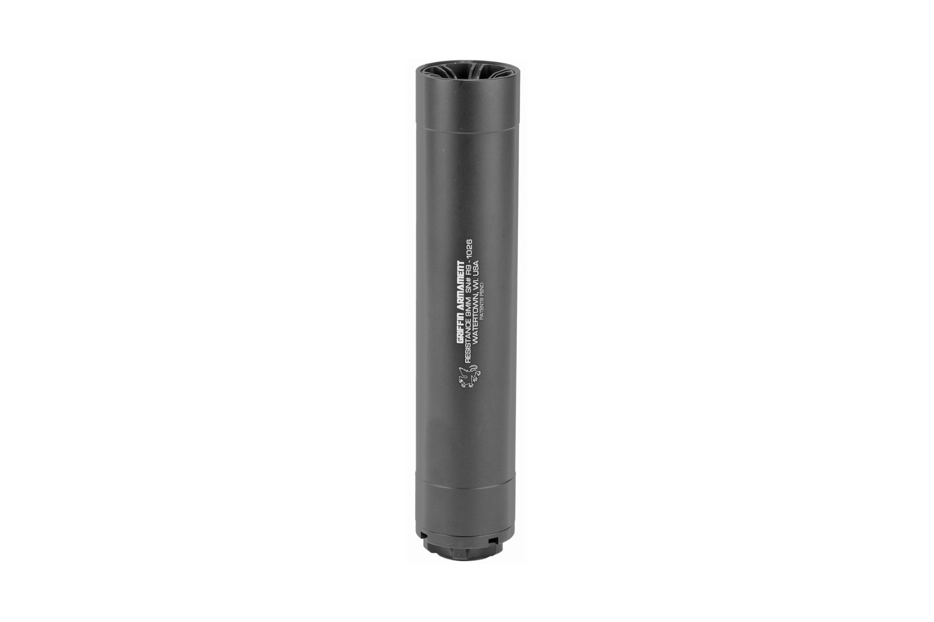 Griffin Armament Resistance 9 9mm QD Suppressor - Black
