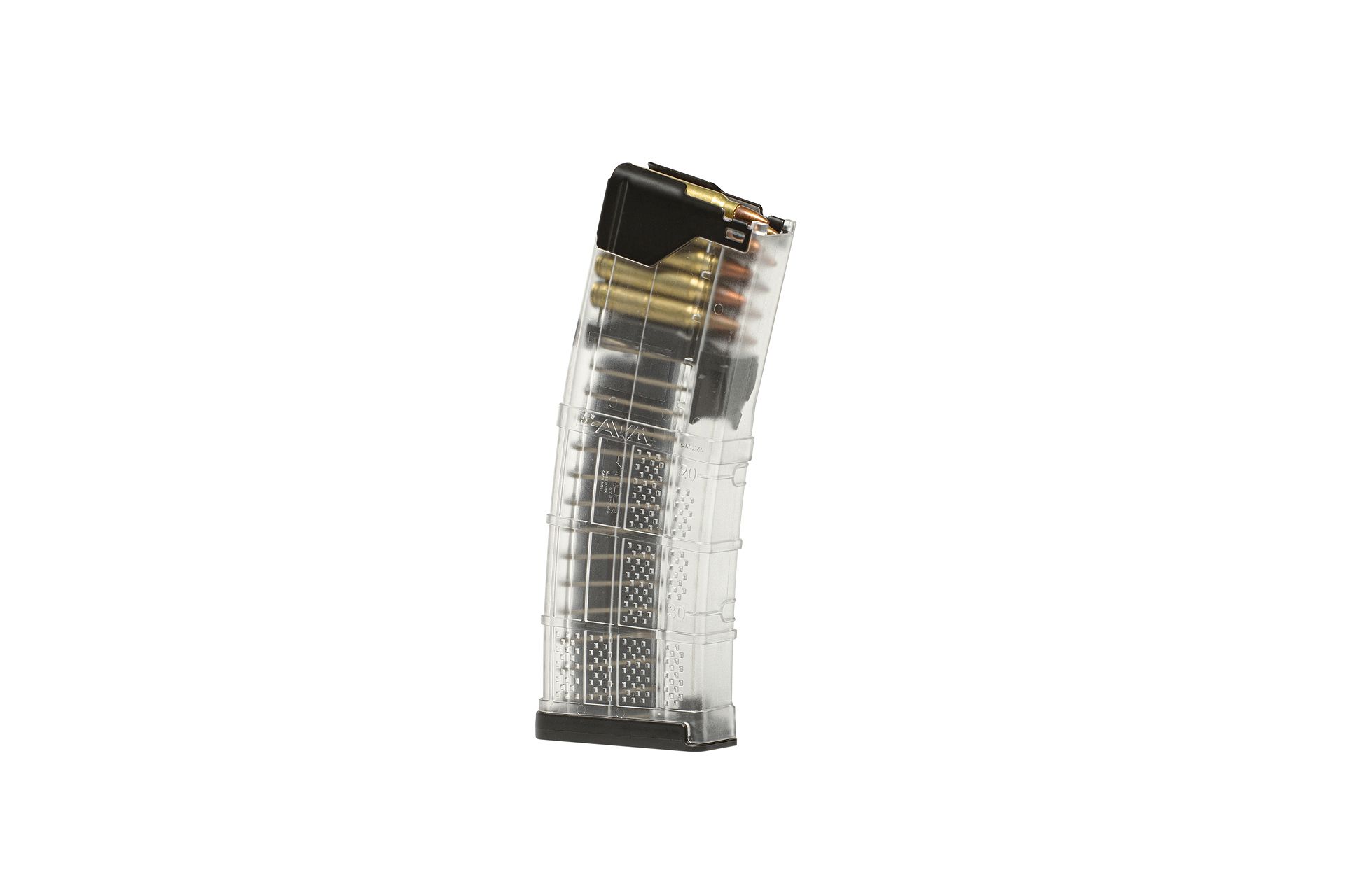 LANCER ランサー マガジン 実物　透明 L5AWM 30 clear Lancer L5AWM 5.56mm 30-Round Translucent CLEAR Magazine